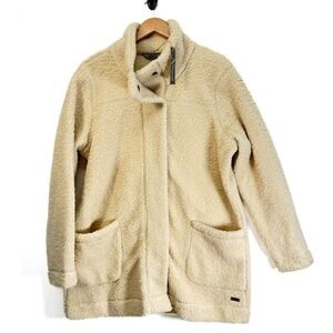 Natural Reflections‎ New Womens XL Fleece Jacket Cozy Sherpa Coat NEW WITH TAGs